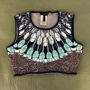 Like New BCBG MAXAZRIA Sleeveless Top Size L